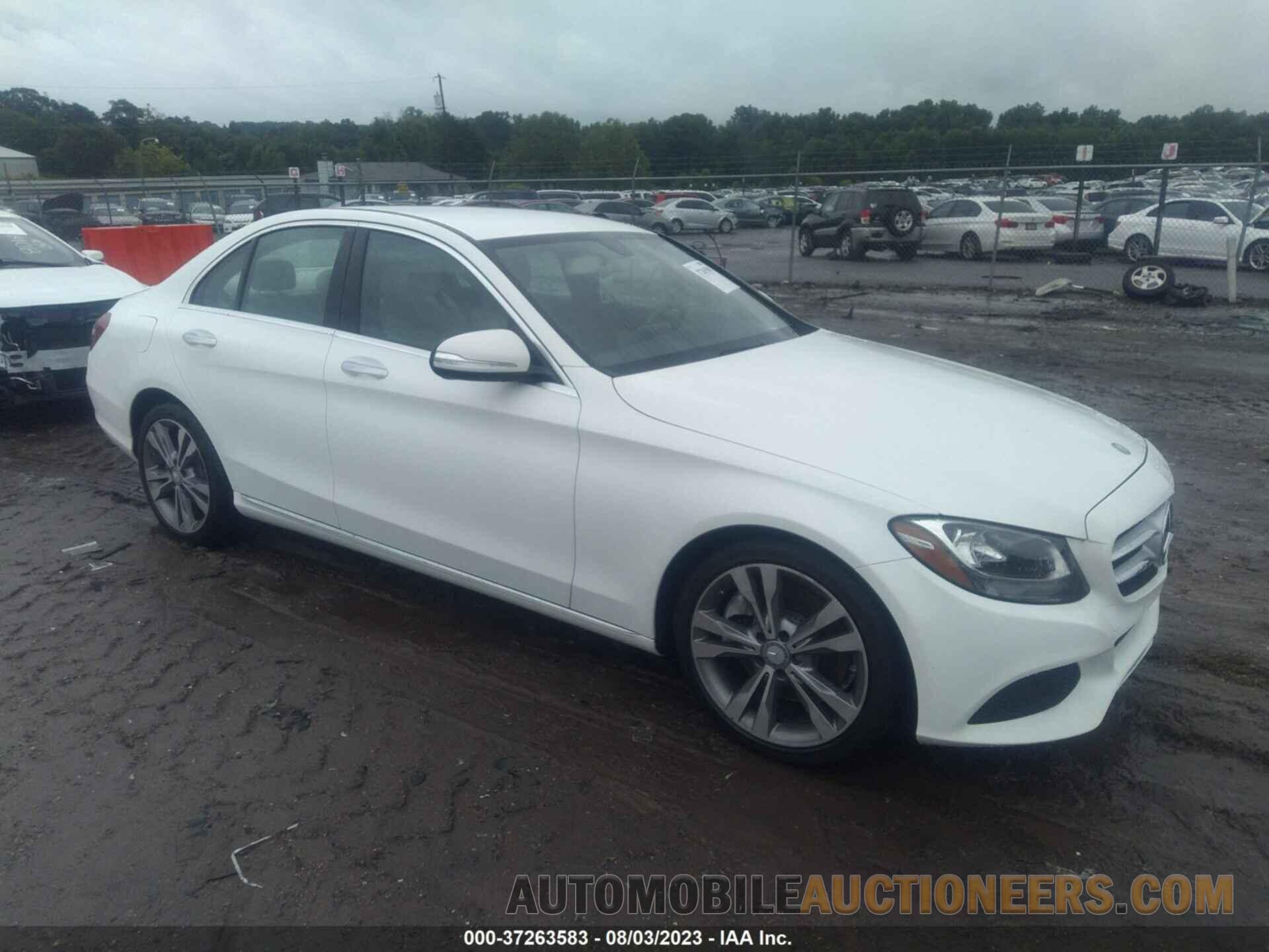 55SWF4JB7FU051391 MERCEDES-BENZ C-CLASS 2015