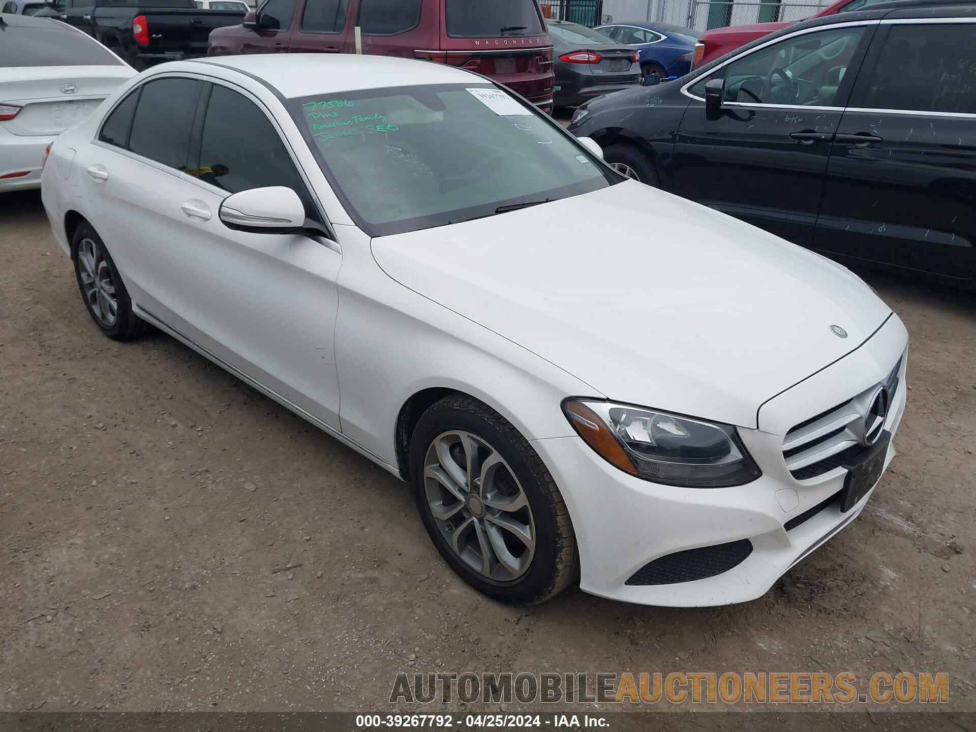 55SWF4JB7FU053285 MERCEDES-BENZ C 2015