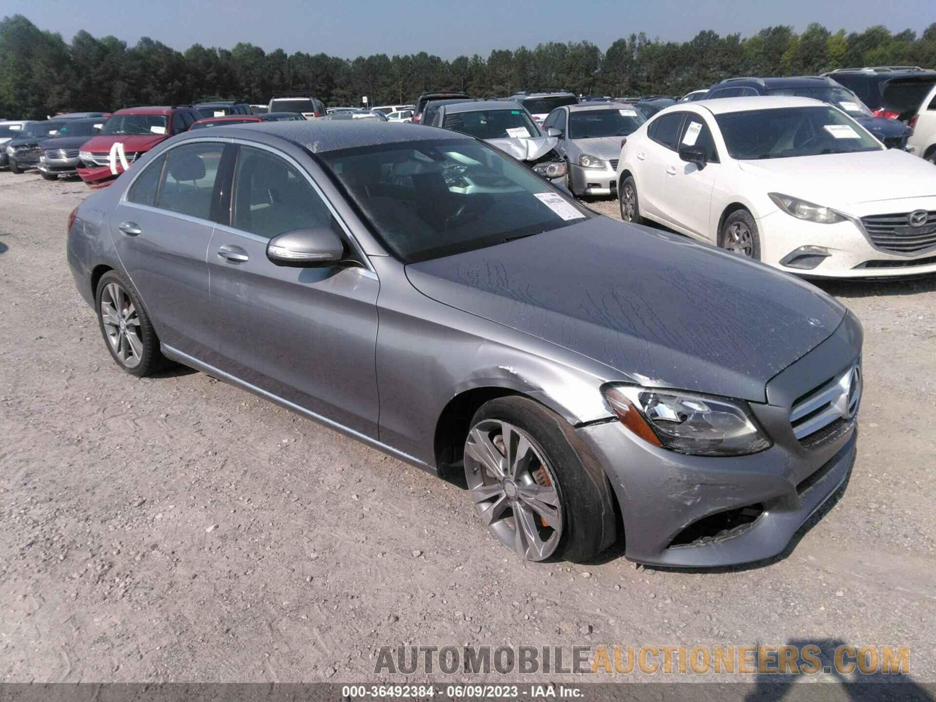 55SWF4JB7FU053609 MERCEDES-BENZ C-CLASS 2015