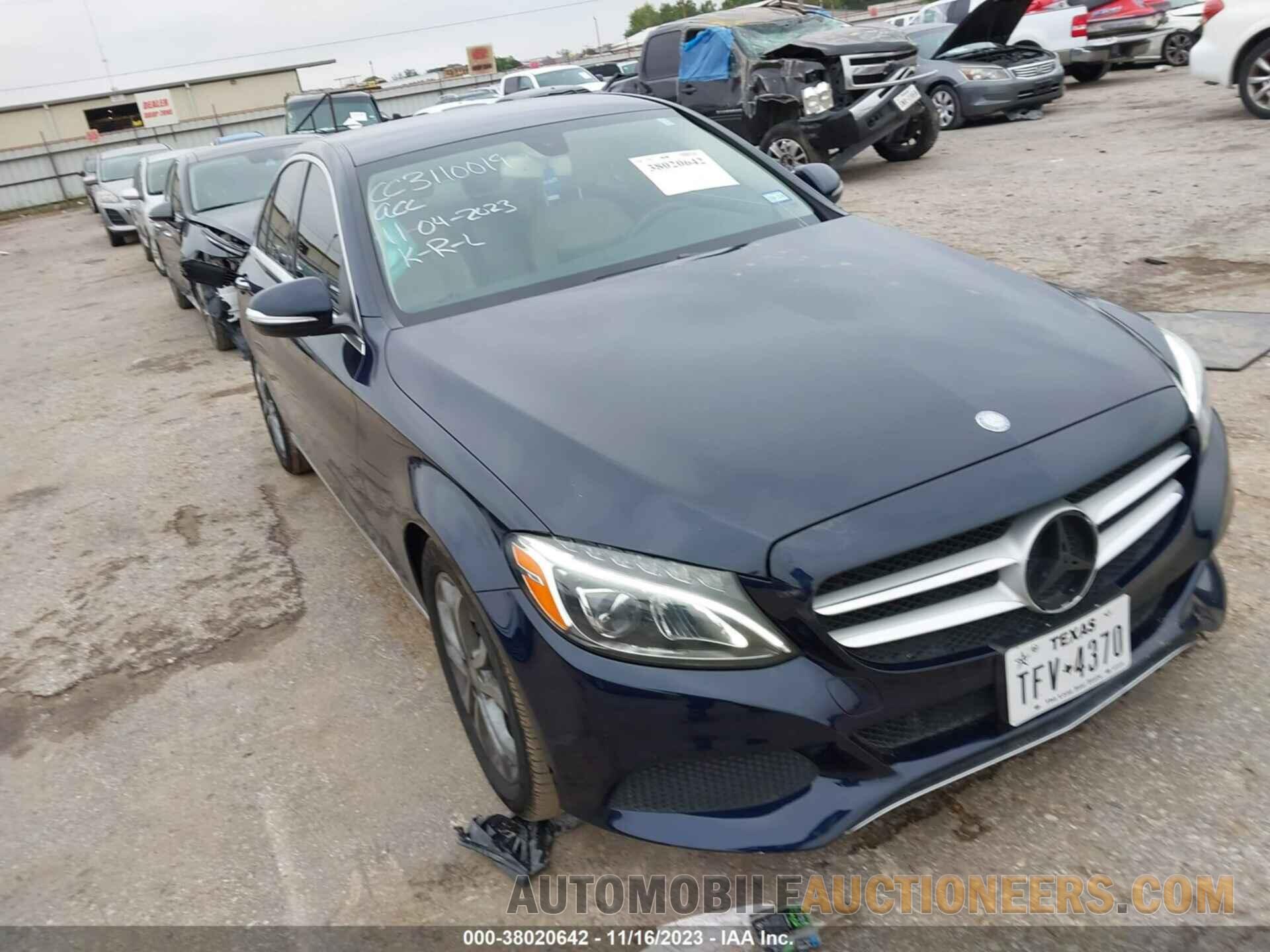 55SWF4JB7FU054629 MERCEDES-BENZ C 300 2015