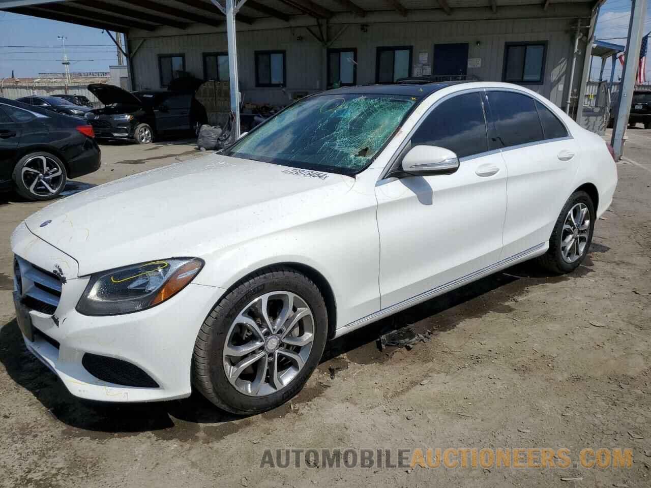 55SWF4JB7FU055912 MERCEDES-BENZ C-CLASS 2015