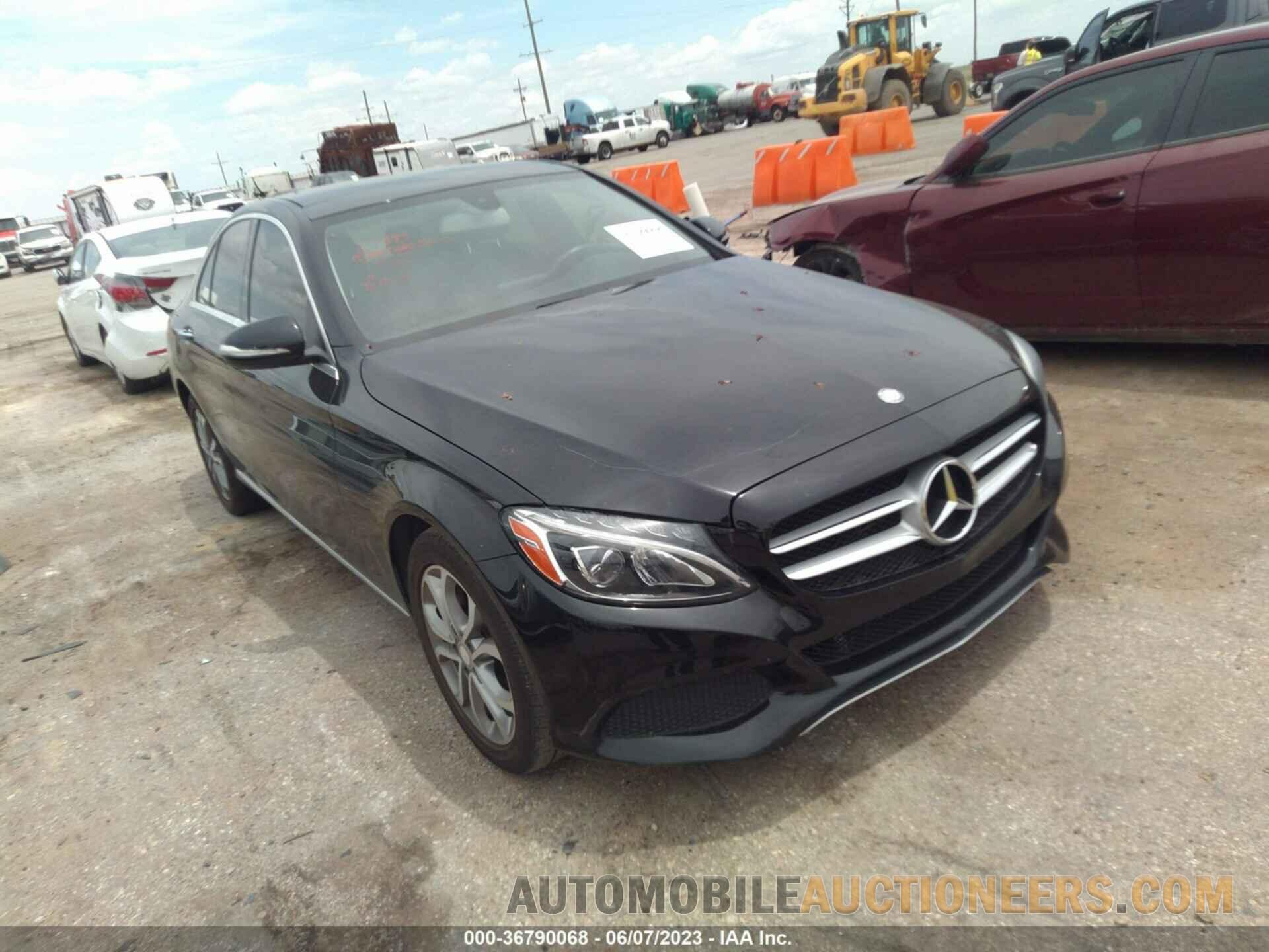 55SWF4JB7FU057062 MERCEDES-BENZ C-CLASS 2015