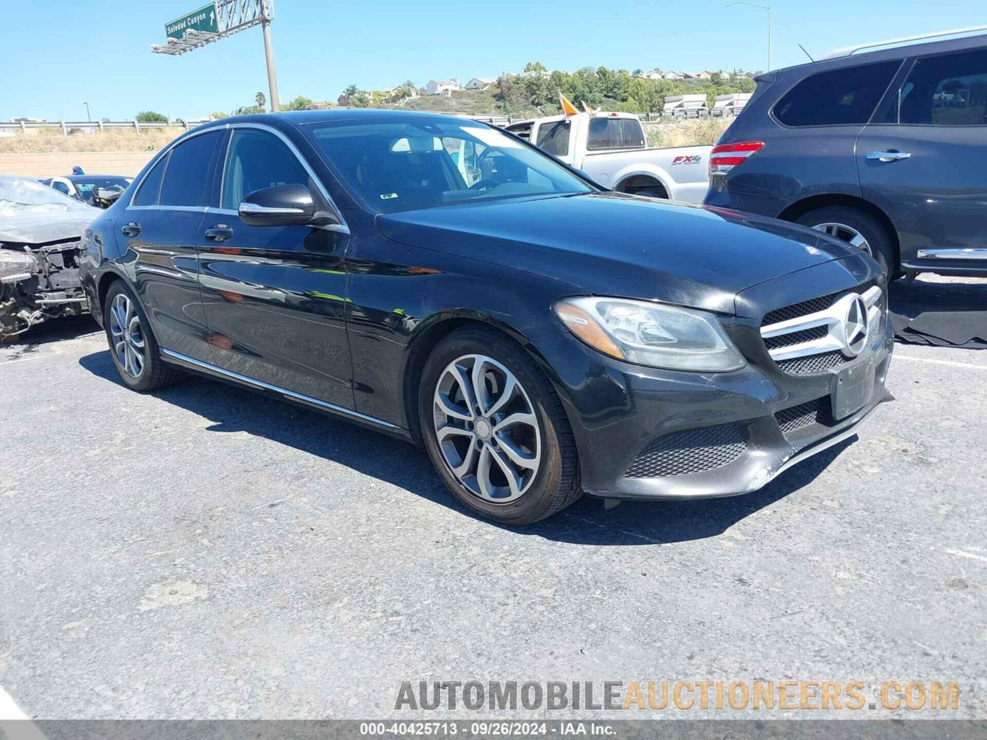 55SWF4JB7FU060804 MERCEDES-BENZ C 300 2015