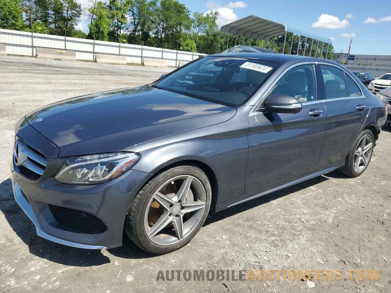 55SWF4JB7FU063024 MERCEDES-BENZ C-CLASS 2015