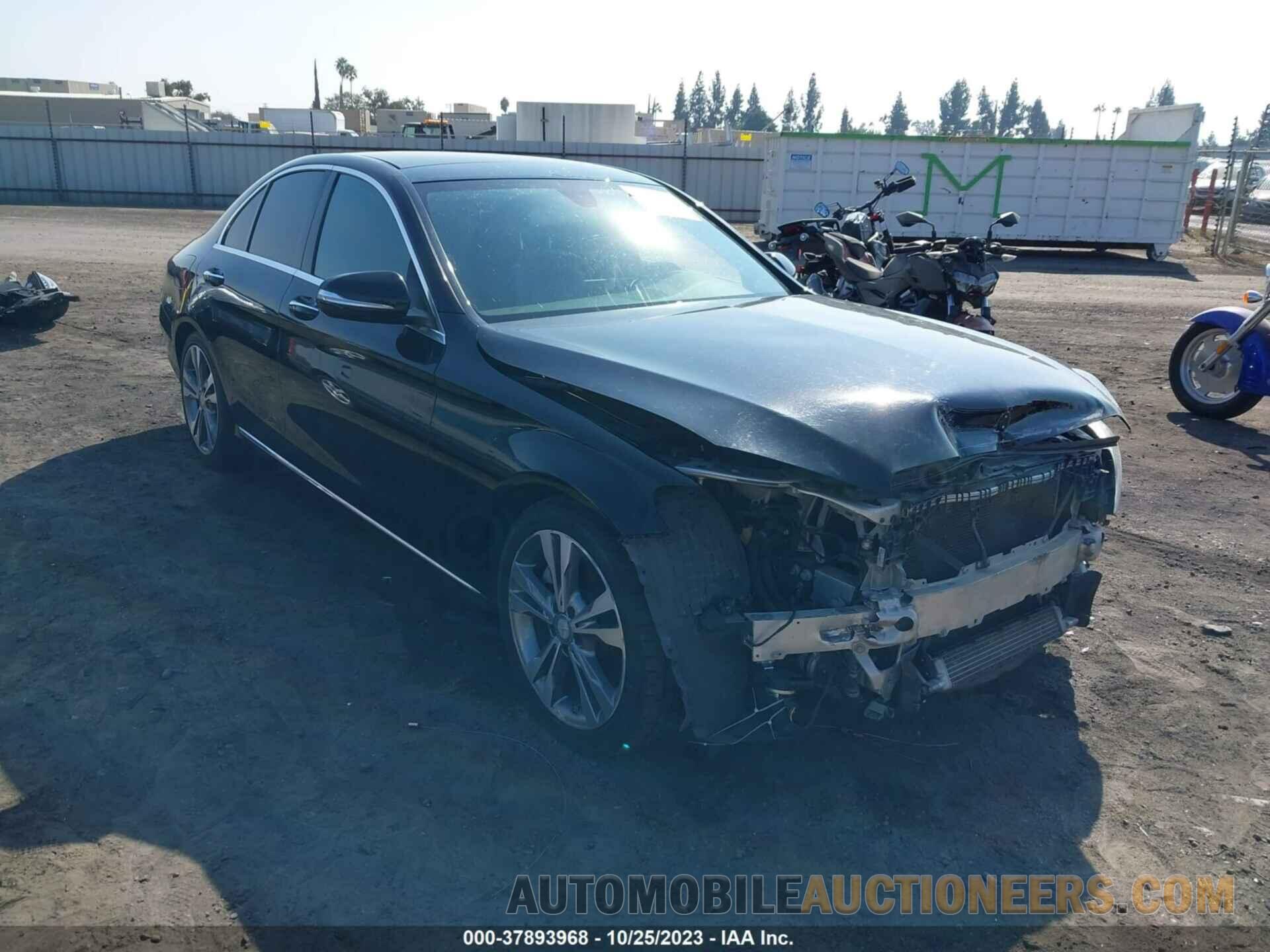 55SWF4JB7FU064450 MERCEDES-BENZ C-CLASS 2015