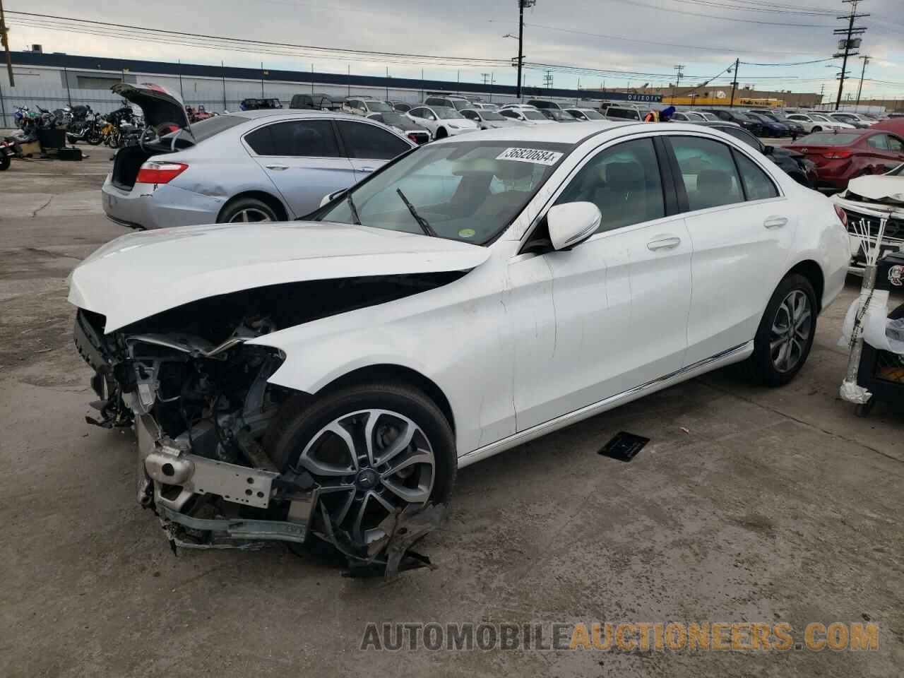 55SWF4JB7FU066604 MERCEDES-BENZ C-CLASS 2015