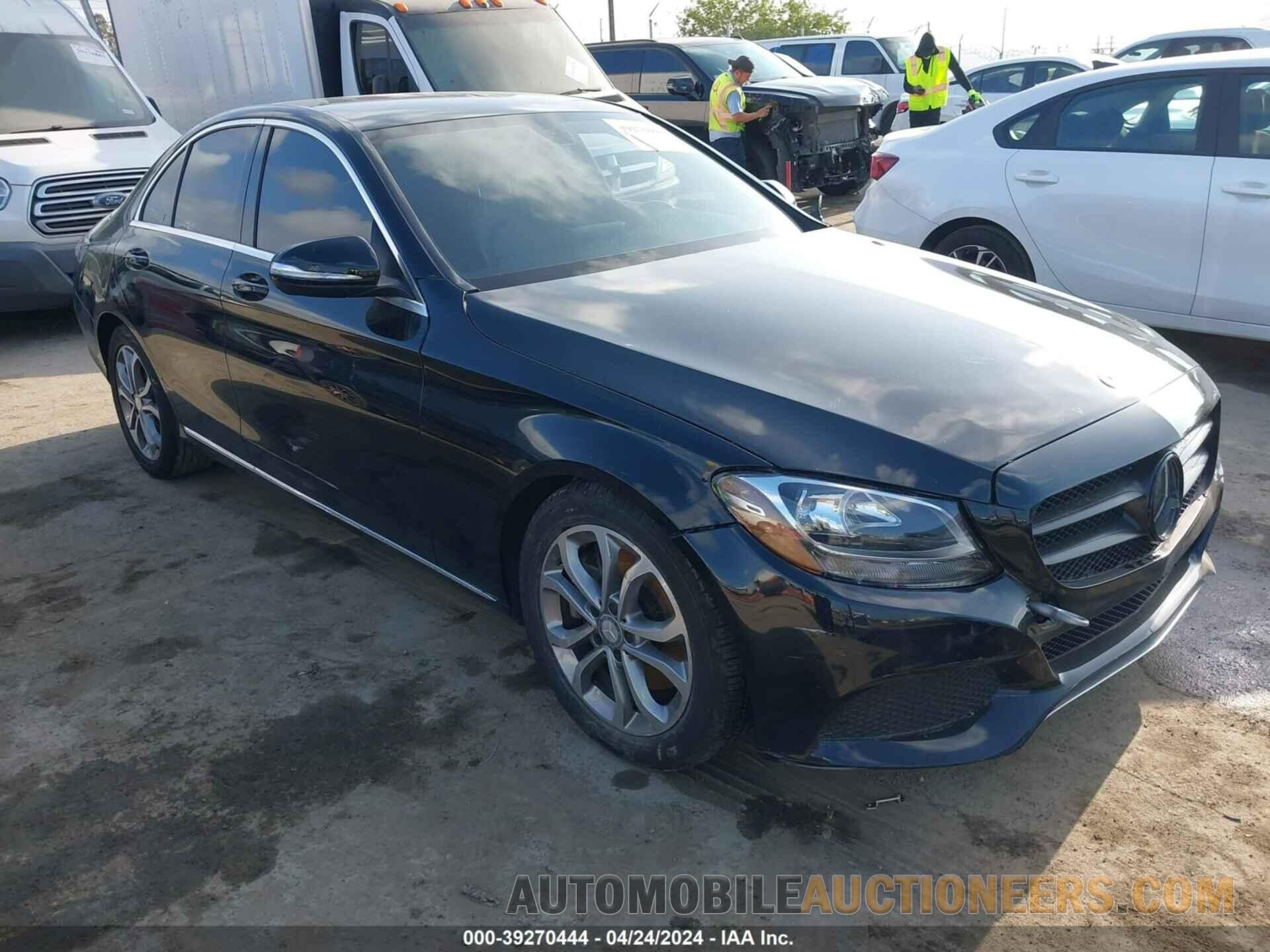 55SWF4JB7FU068773 MERCEDES-BENZ C 300 2015