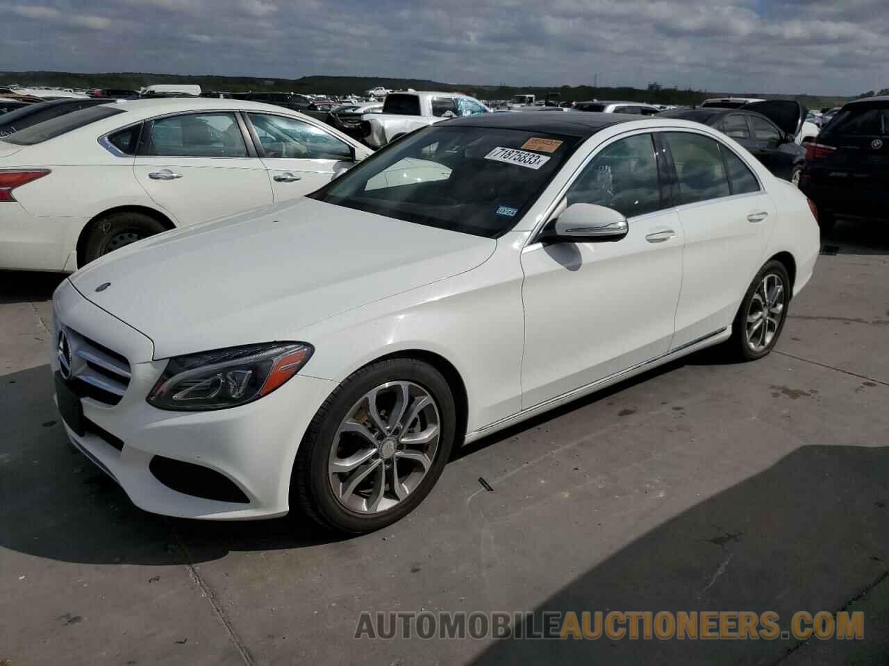 55SWF4JB7FU069227 MERCEDES-BENZ C-CLASS 2015