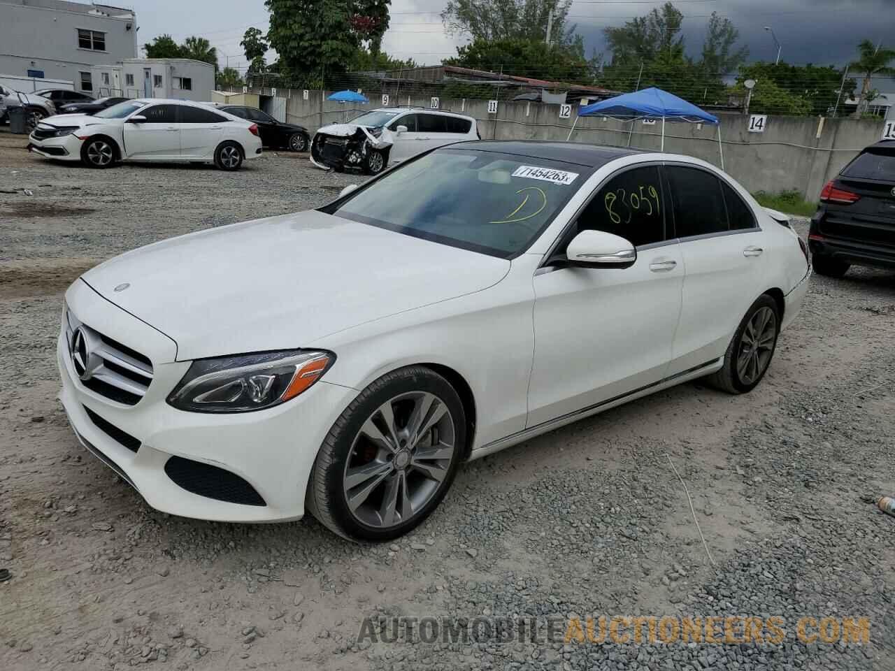 55SWF4JB7FU070281 MERCEDES-BENZ C-CLASS 2015