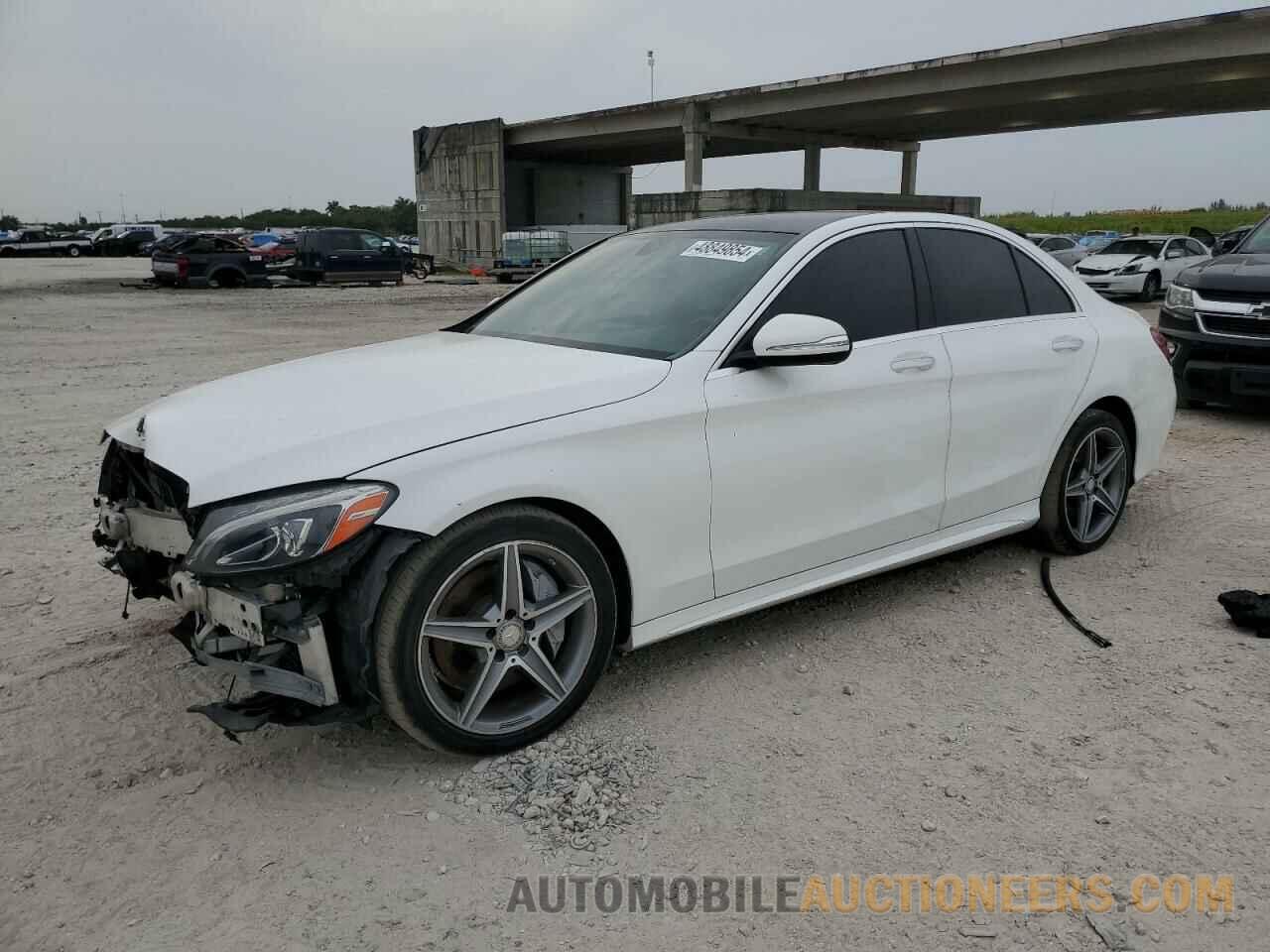 55SWF4JB7FU070720 MERCEDES-BENZ C-CLASS 2015