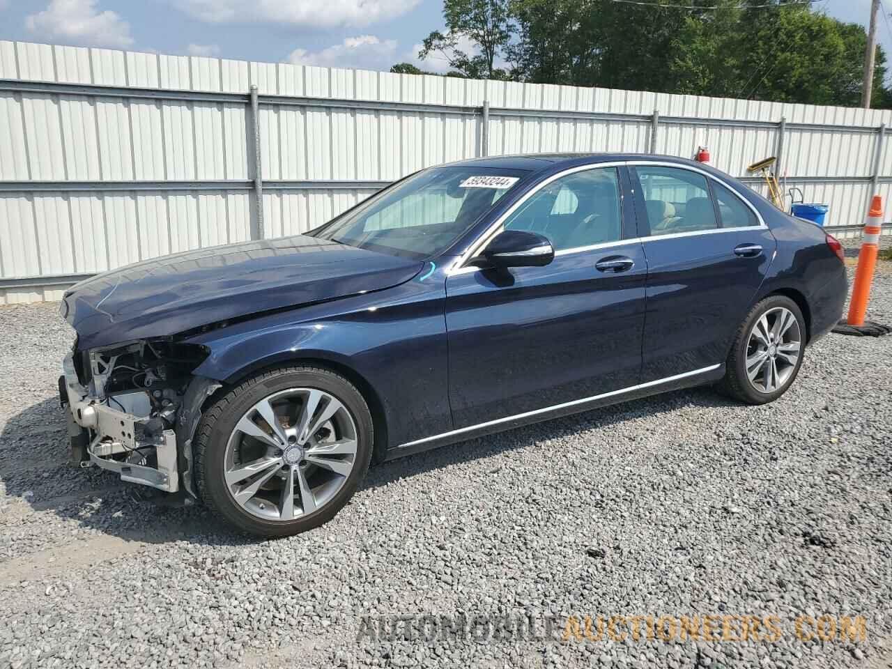 55SWF4JB7FU072838 MERCEDES-BENZ C-CLASS 2015