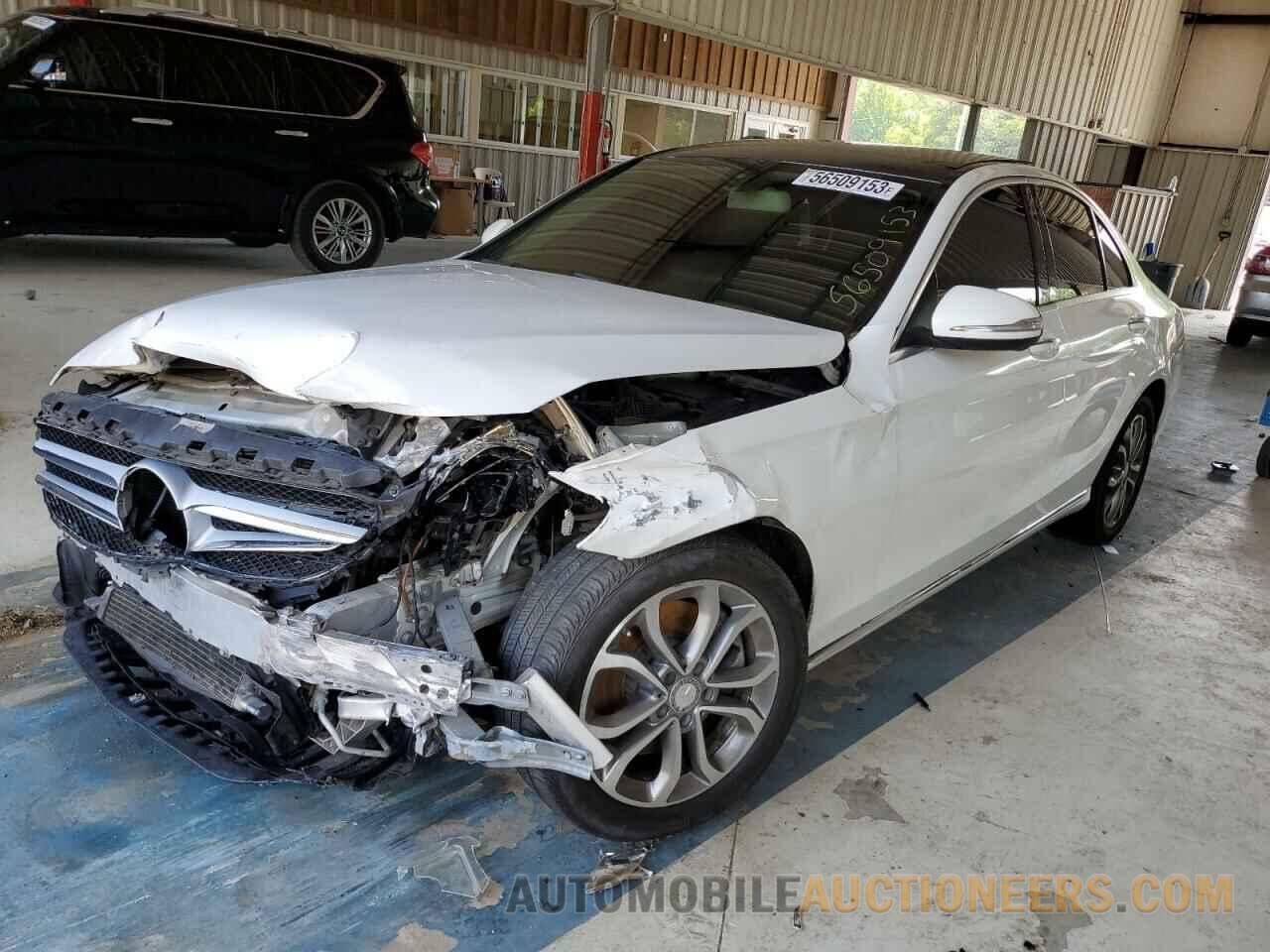 55SWF4JB7FU073939 MERCEDES-BENZ C-CLASS 2015