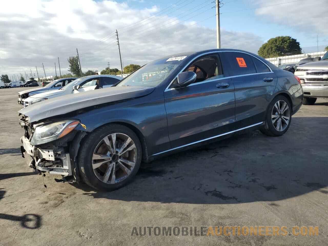 55SWF4JB7FU075173 MERCEDES-BENZ C-CLASS 2015