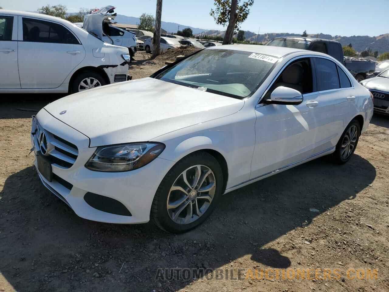 55SWF4JB7FU077960 MERCEDES-BENZ C-CLASS 2015