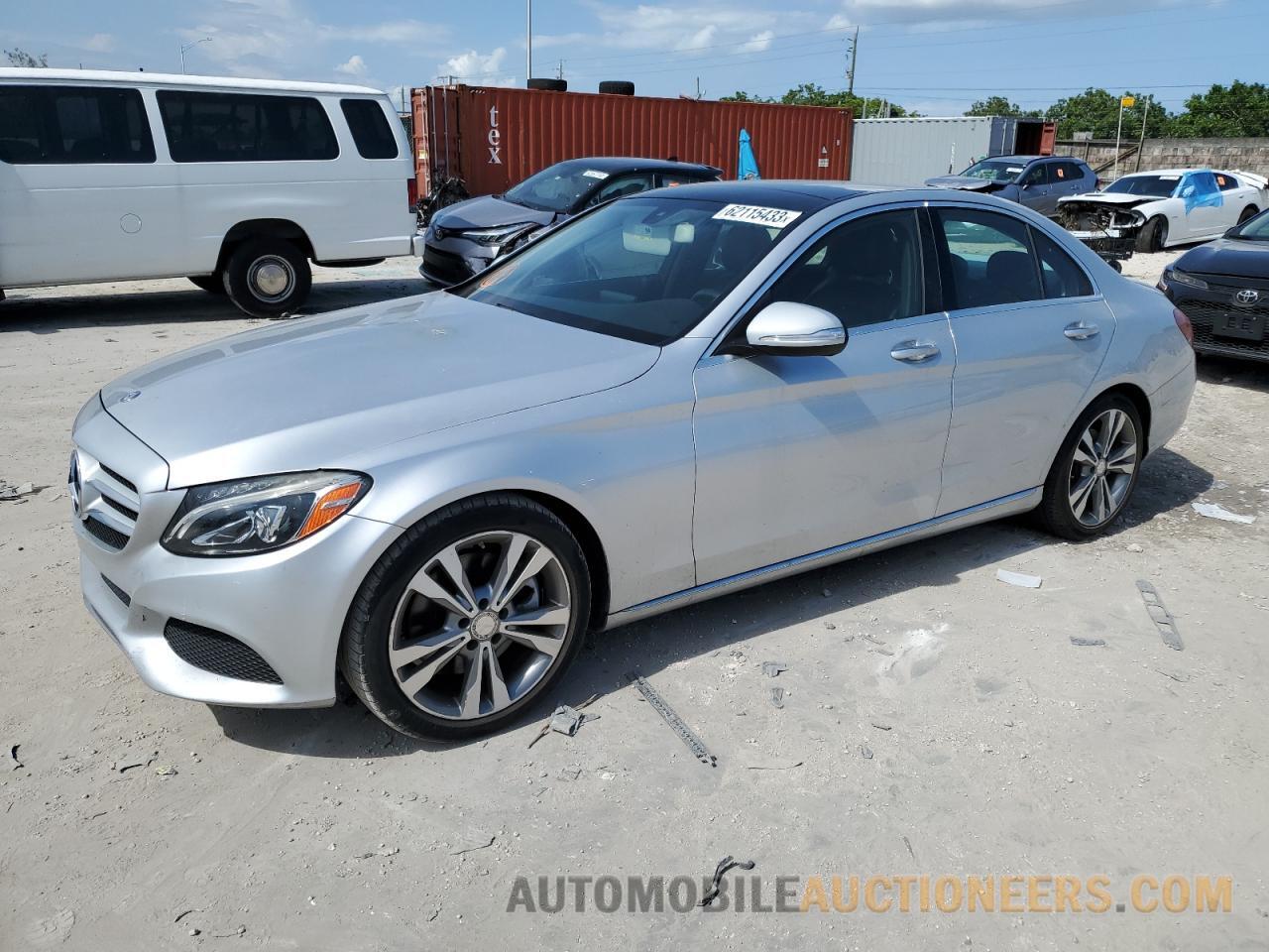 55SWF4JB7FU078381 MERCEDES-BENZ C-CLASS 2015