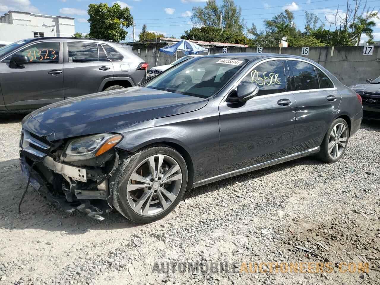 55SWF4JB7FU079501 MERCEDES-BENZ C-CLASS 2015