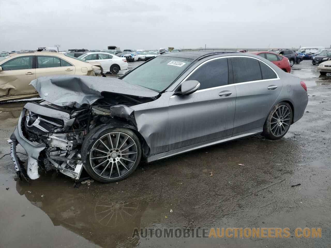 55SWF4JB7FU084911 MERCEDES-BENZ C-CLASS 2015