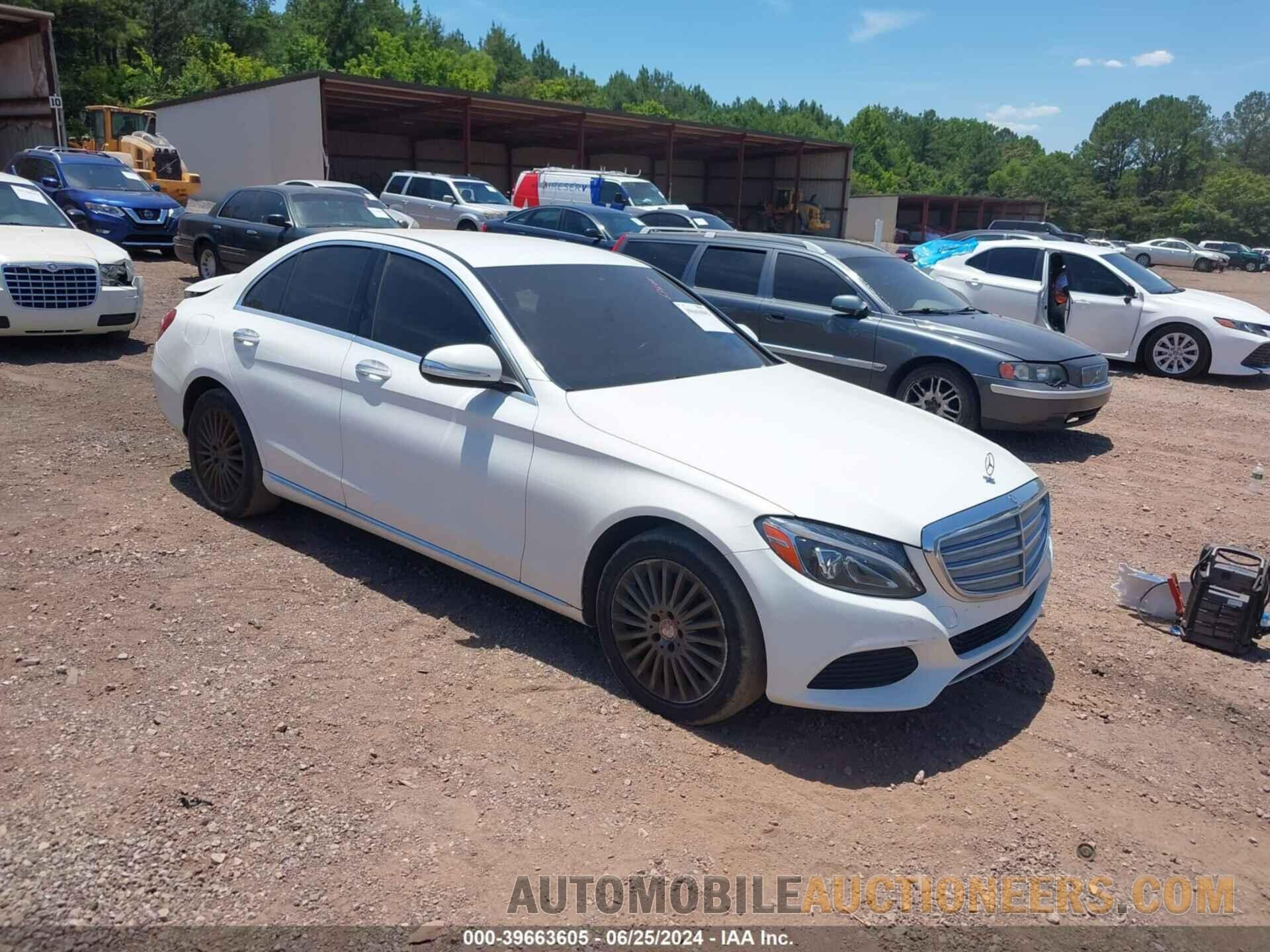 55SWF4JB7FU085167 MERCEDES-BENZ C 2015