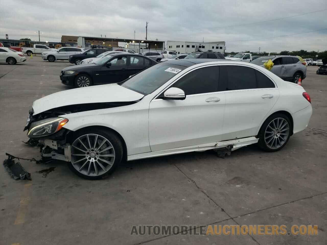 55SWF4JB7FU085783 MERCEDES-BENZ C-CLASS 2015