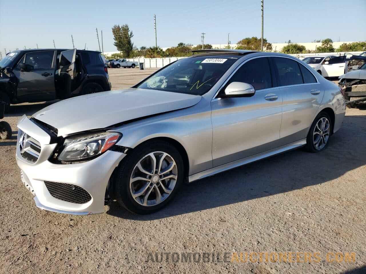 55SWF4JB7FU089641 MERCEDES-BENZ C-CLASS 2015