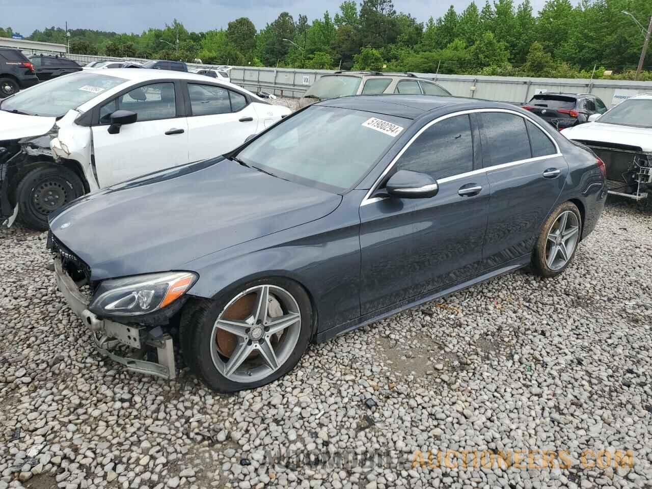 55SWF4JB7FU089686 MERCEDES-BENZ C-CLASS 2015