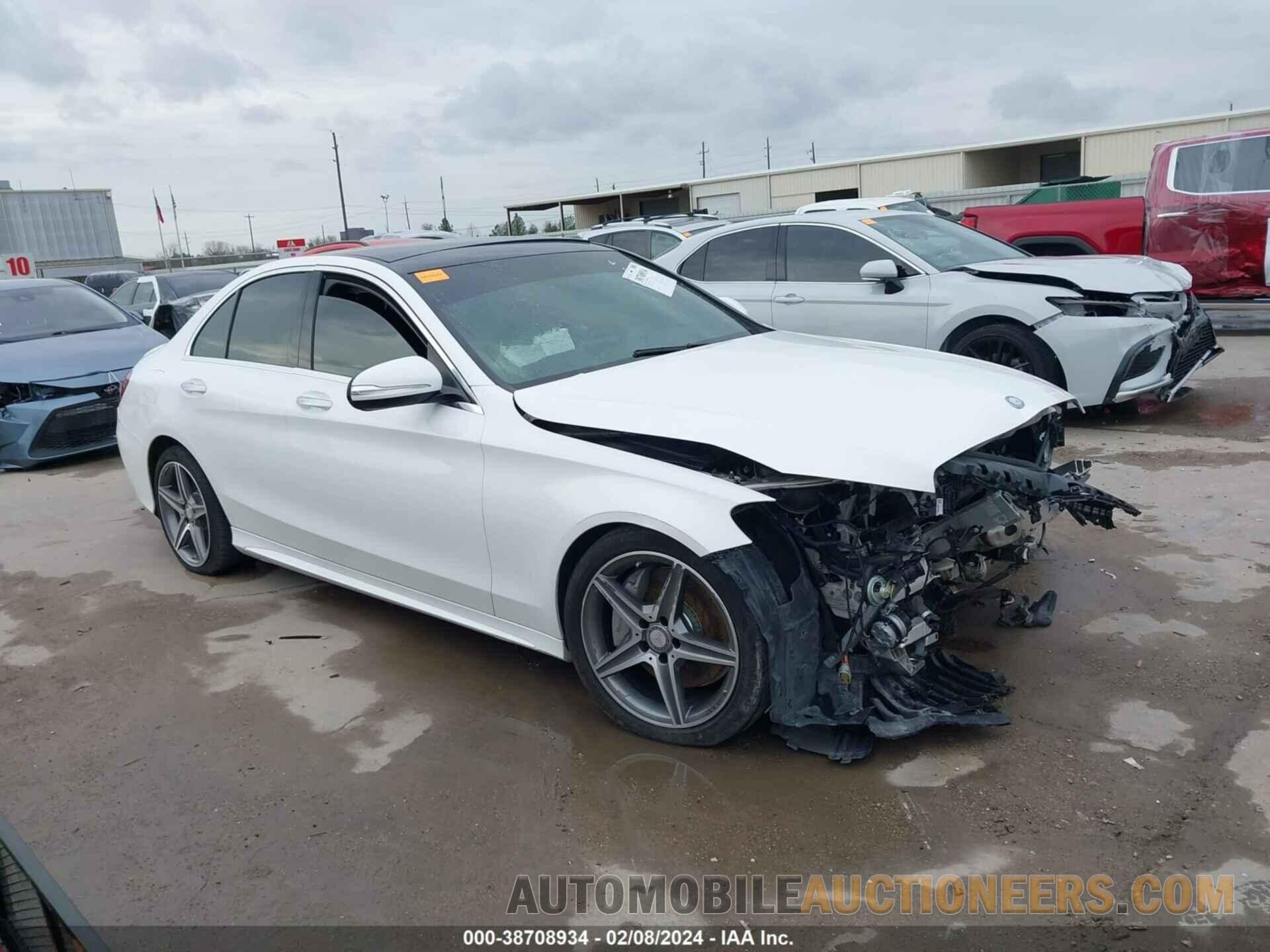 55SWF4JB7FU091678 MERCEDES-BENZ C 300 2015