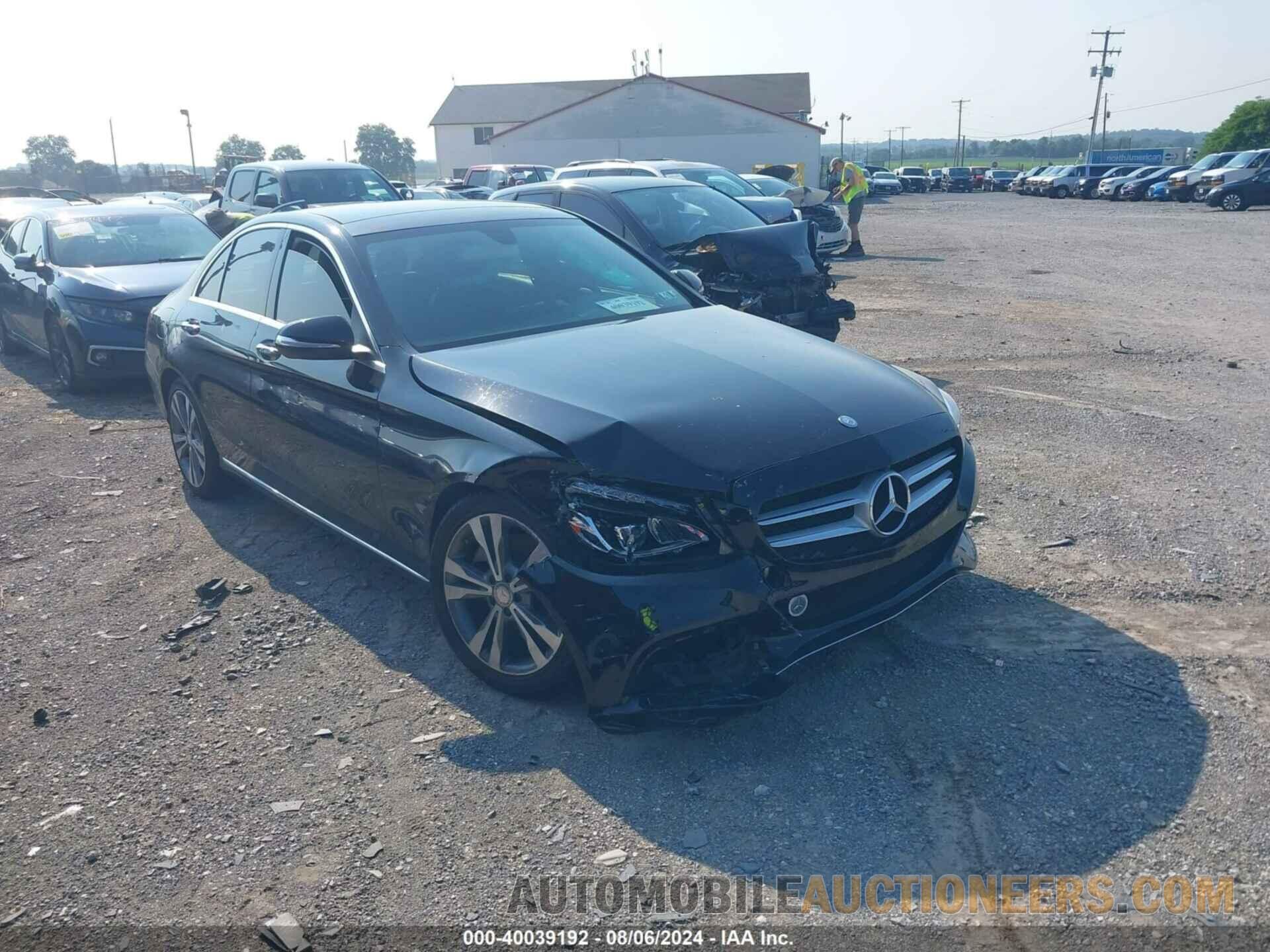 55SWF4JB7FU095343 MERCEDES-BENZ C 2015