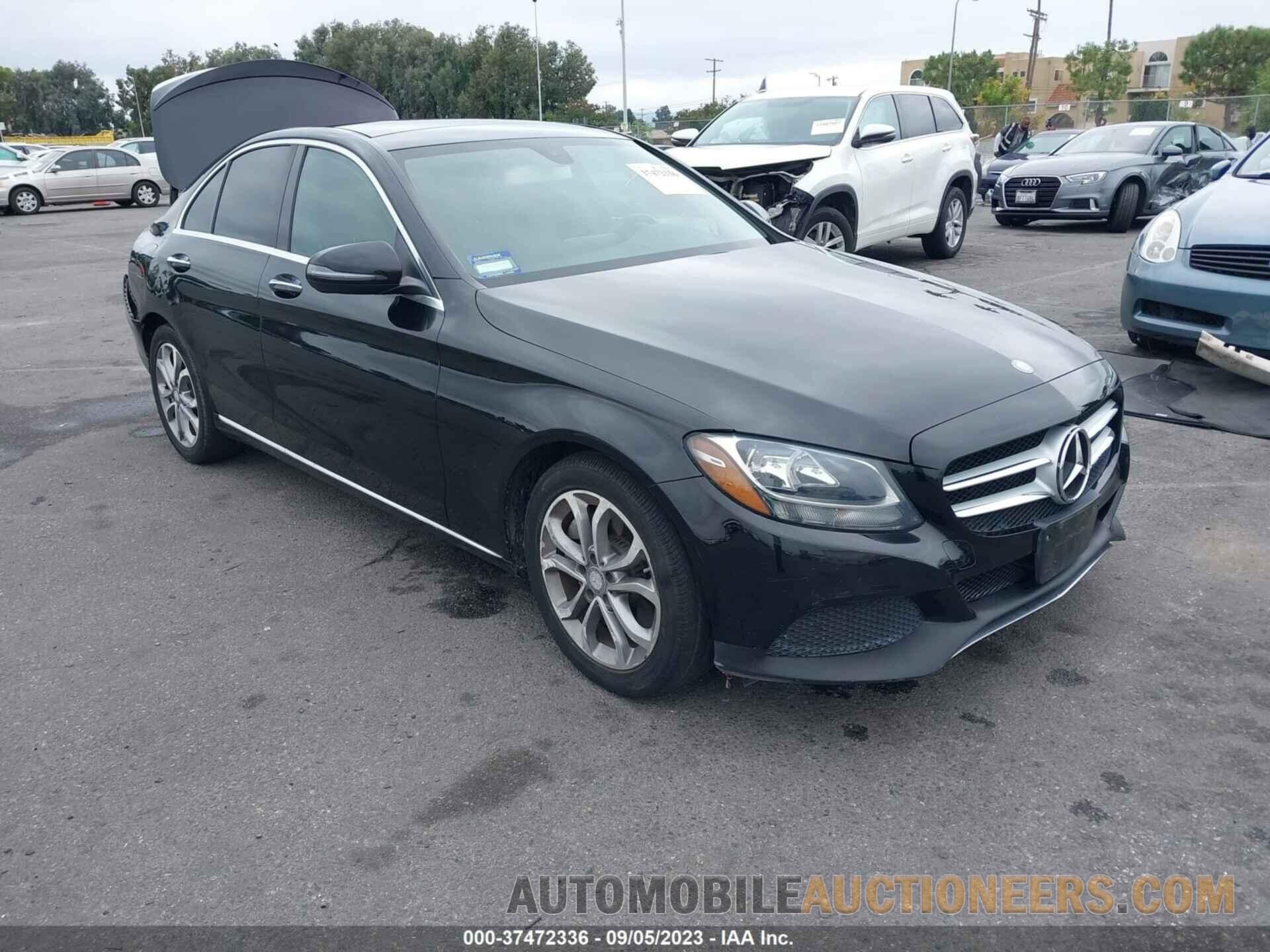 55SWF4JB7GU096705 MERCEDES-BENZ C-CLASS 2016