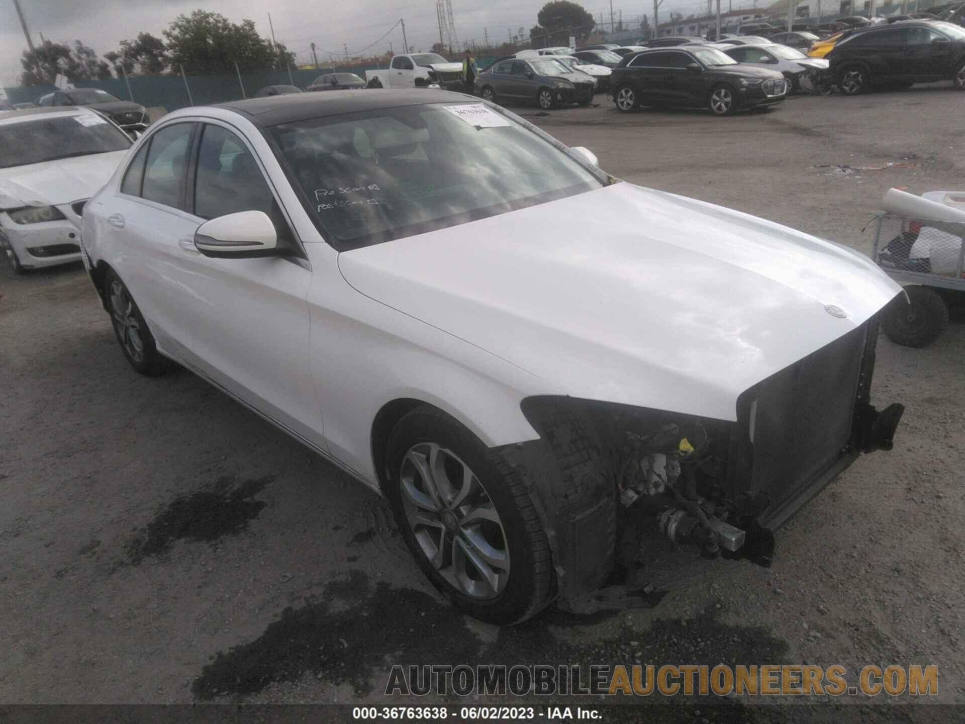 55SWF4JB7GU105547 MERCEDES-BENZ C-CLASS 2016