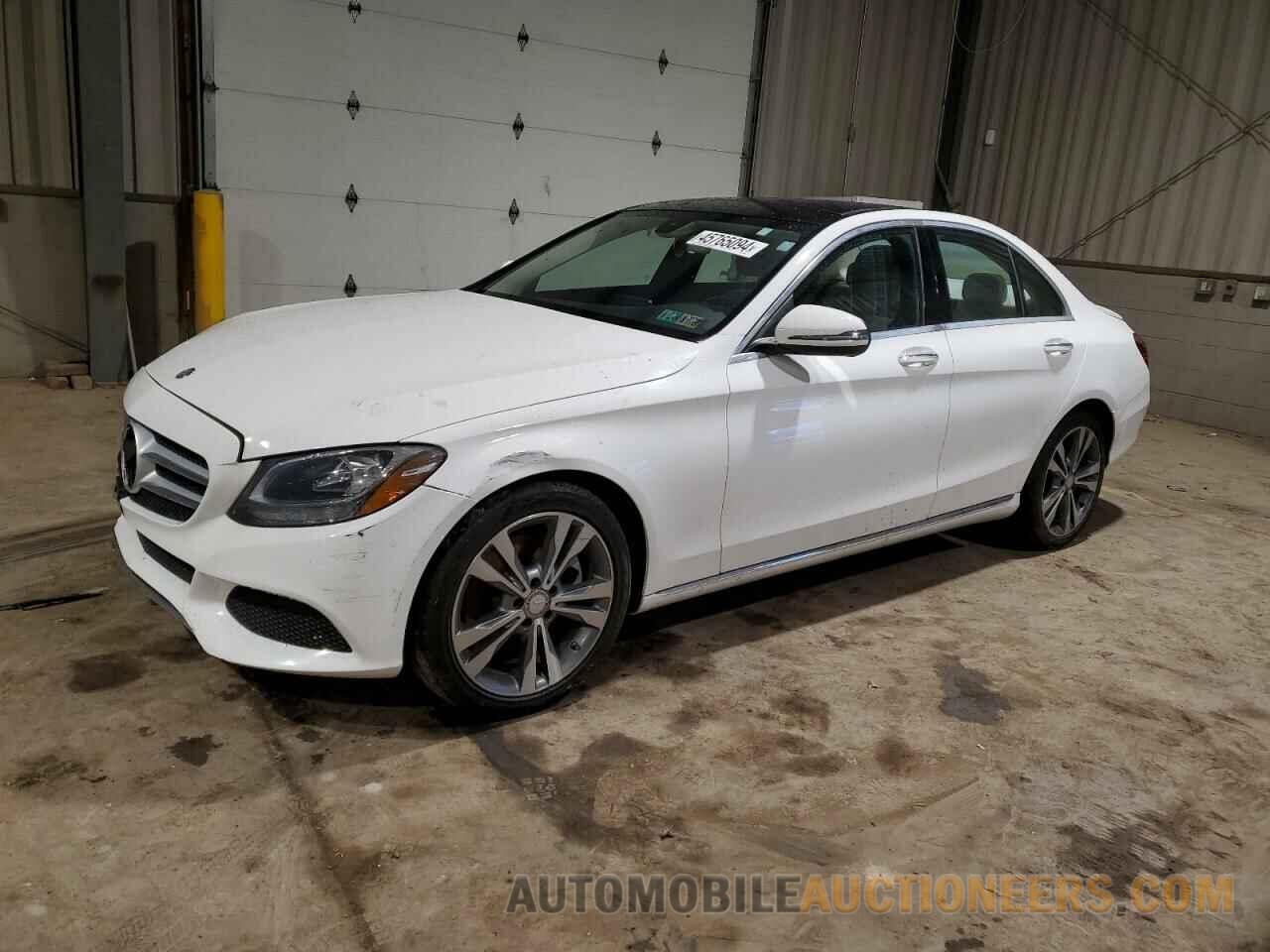 55SWF4JB7GU105564 MERCEDES-BENZ C-CLASS 2016