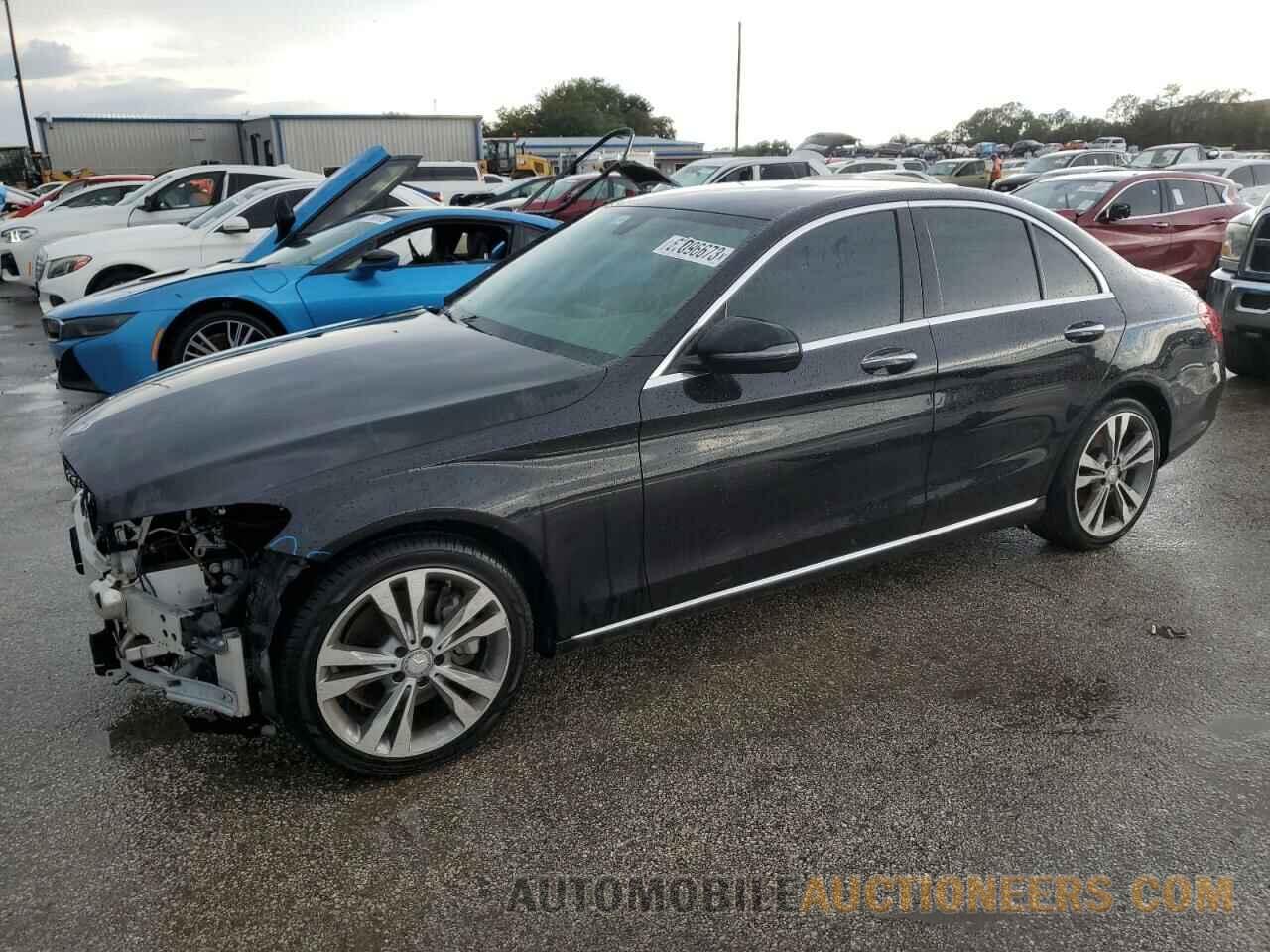 55SWF4JB7GU107153 MERCEDES-BENZ C-CLASS 2016