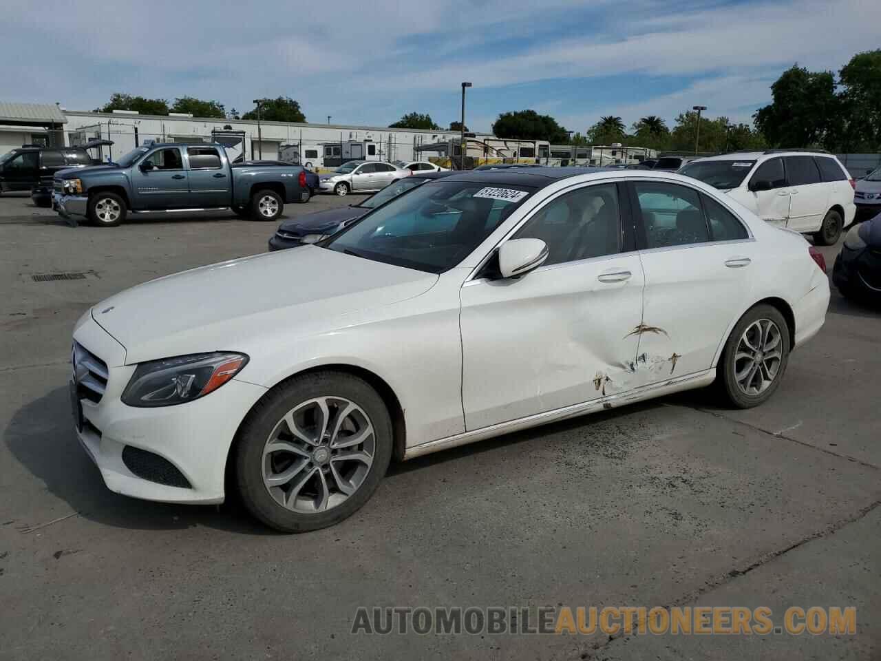 55SWF4JB7GU122977 MERCEDES-BENZ C-CLASS 2016