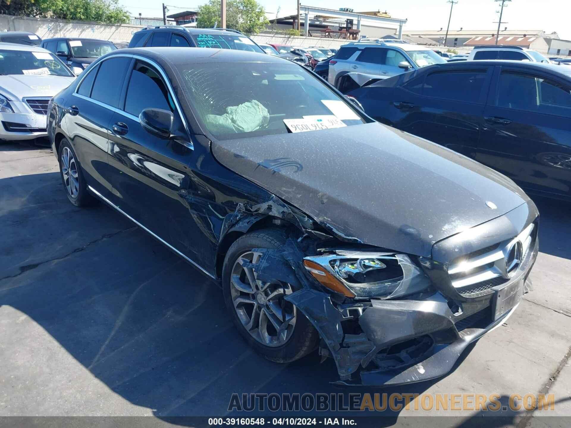 55SWF4JB7GU123322 MERCEDES-BENZ C 2016