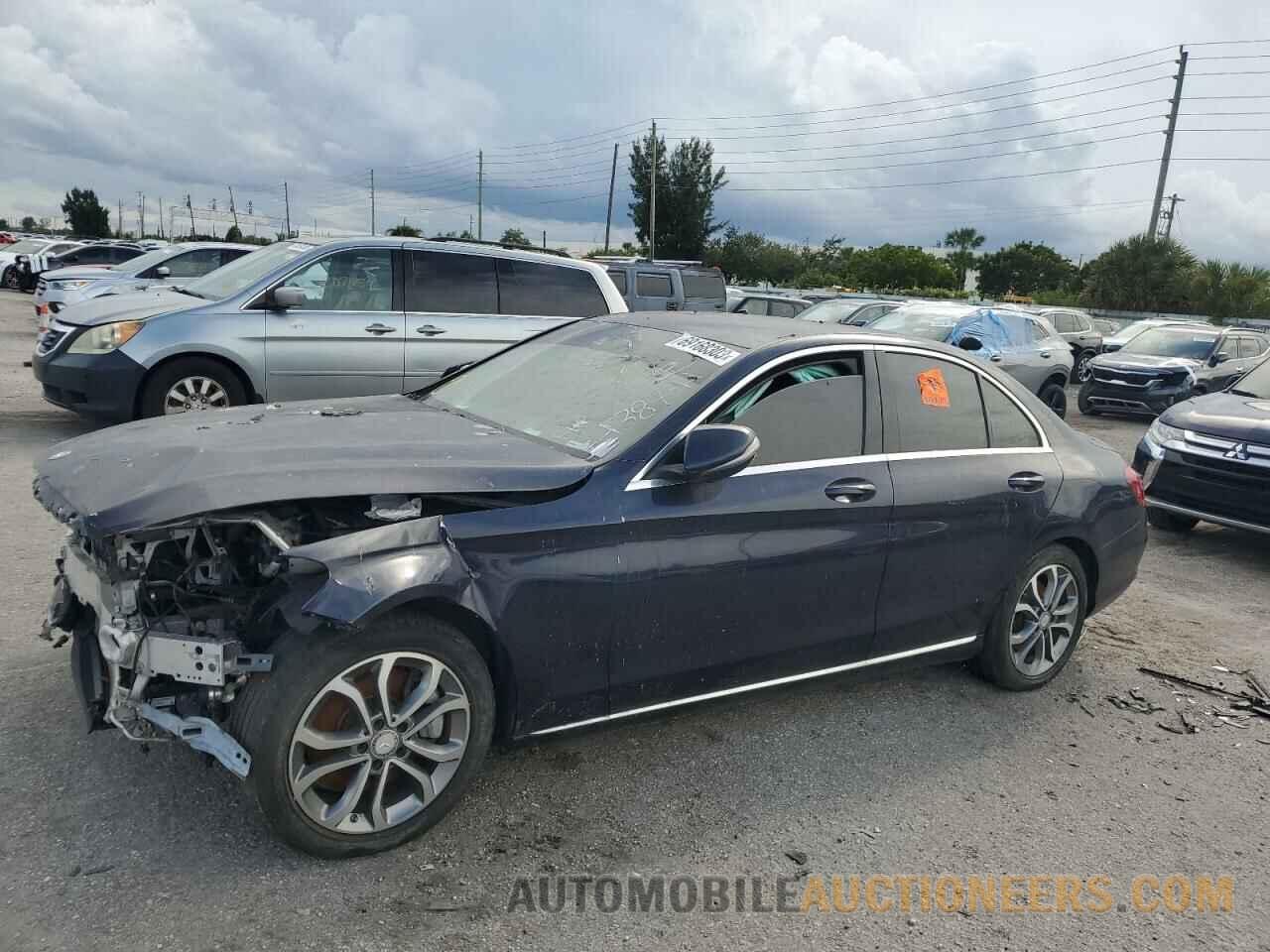 55SWF4JB7GU124387 MERCEDES-BENZ C-CLASS 2016