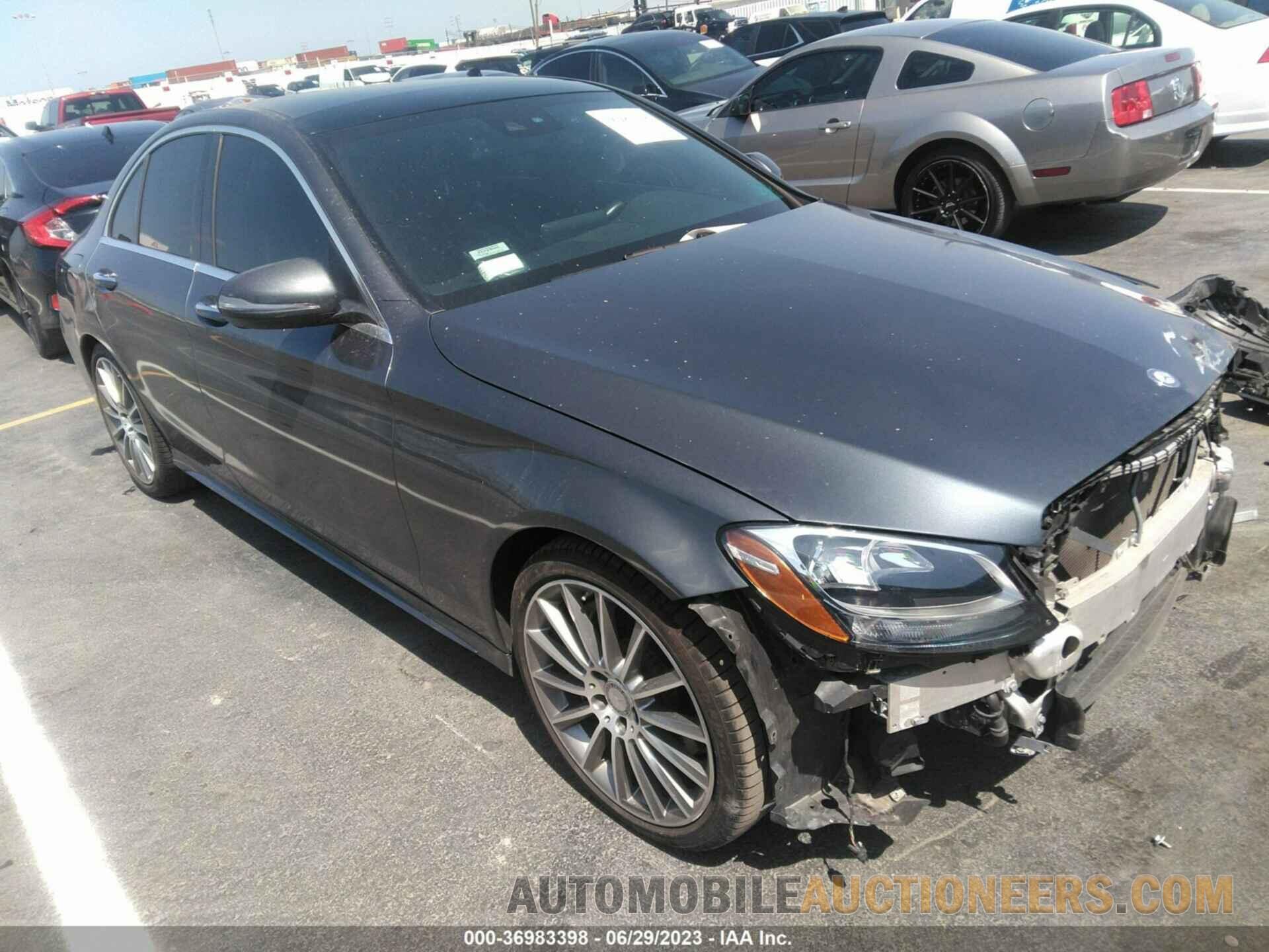 55SWF4JB7GU125944 MERCEDES-BENZ C-CLASS 2016