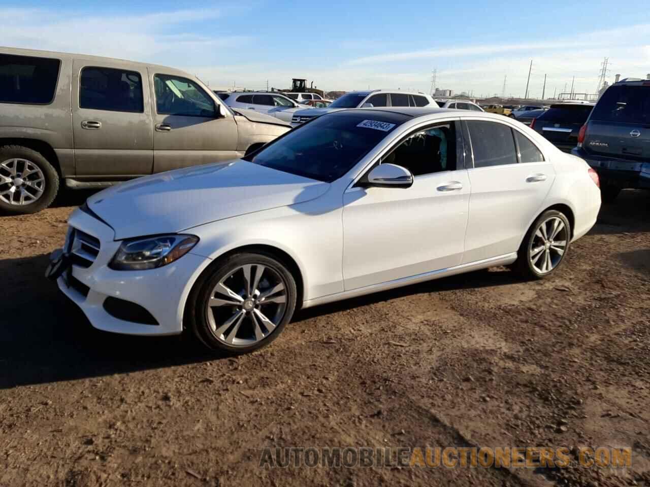 55SWF4JB7GU128410 MERCEDES-BENZ C-CLASS 2016