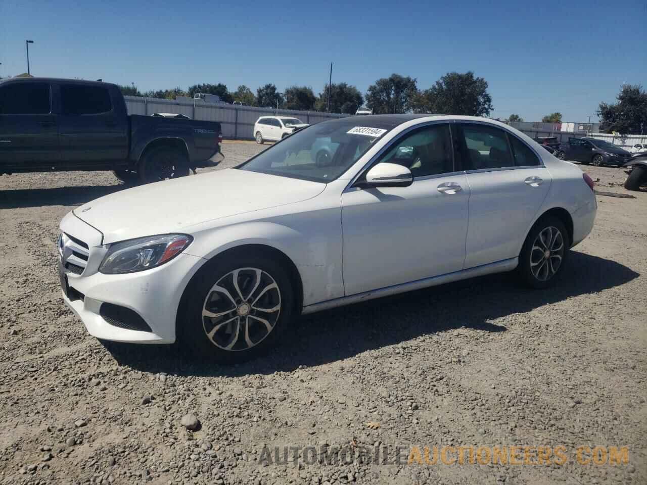 55SWF4JB7GU129282 MERCEDES-BENZ C-CLASS 2016