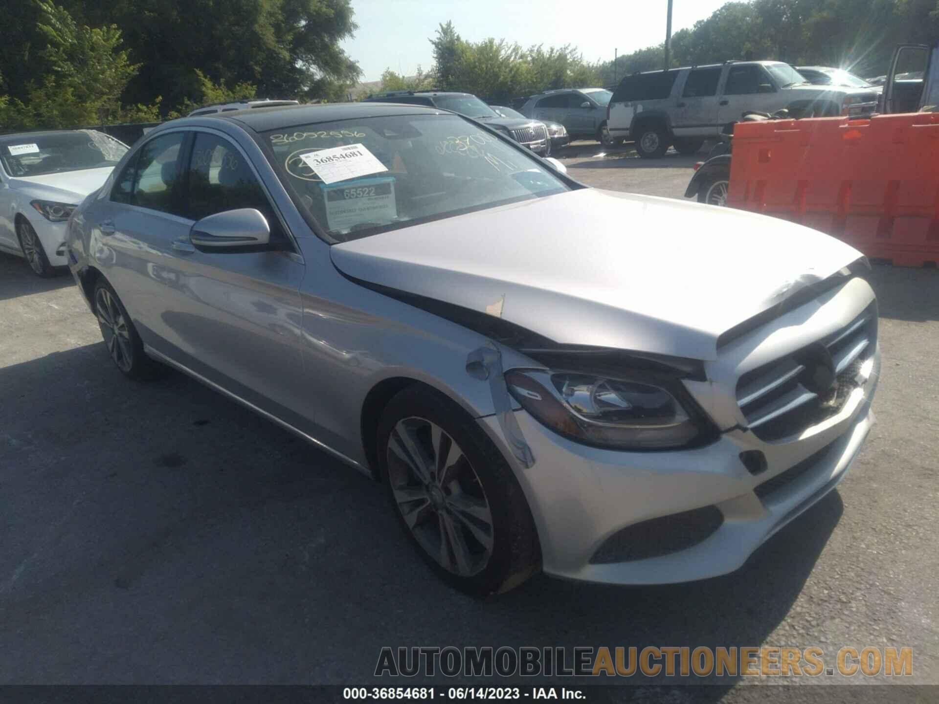 55SWF4JB7GU130786 MERCEDES-BENZ C-CLASS 2016