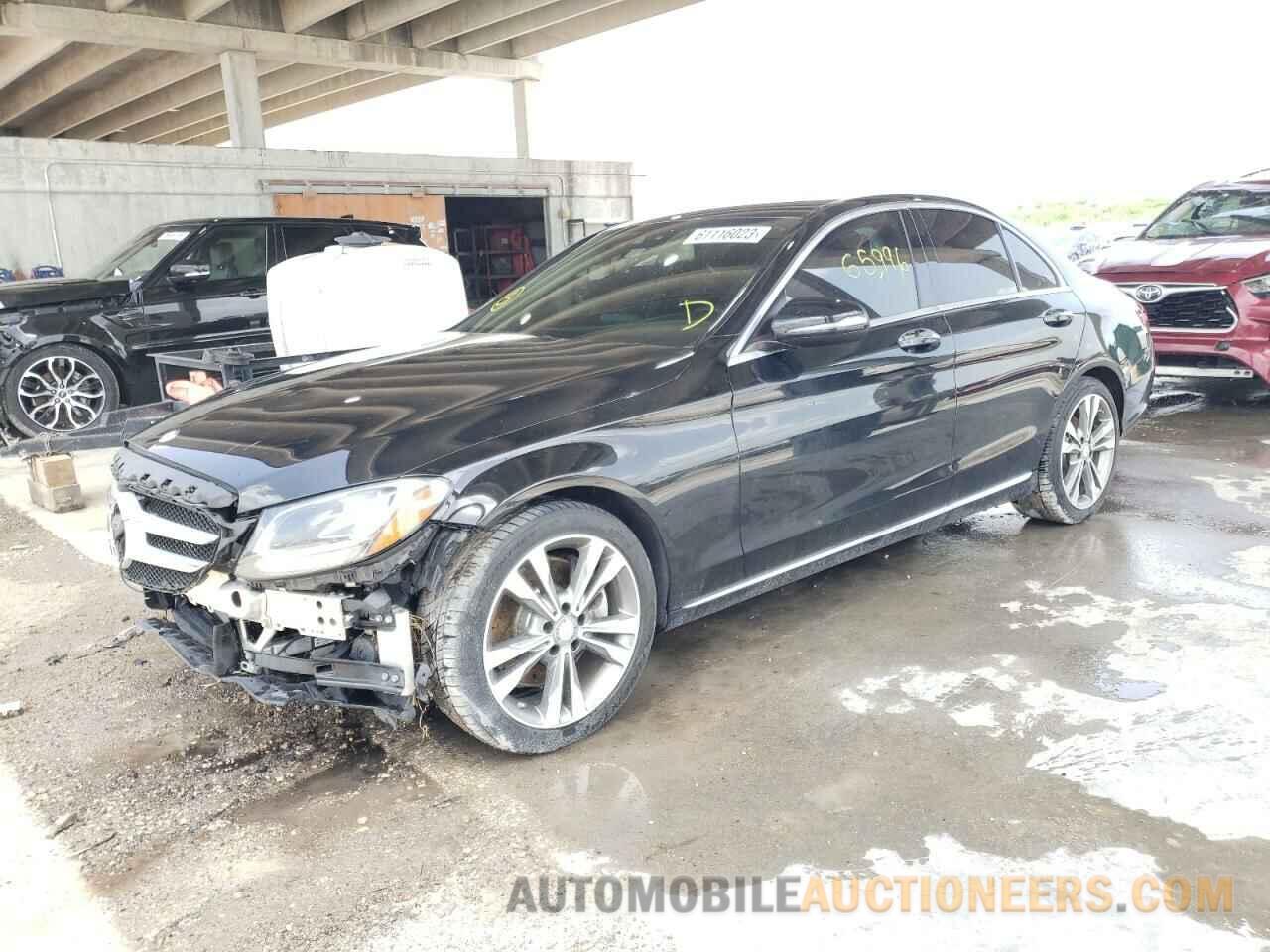 55SWF4JB7GU132506 MERCEDES-BENZ C-CLASS 2016