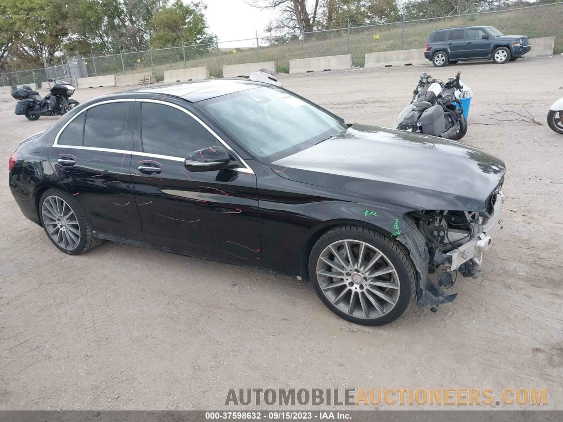 55SWF4JB7GU139763 MERCEDES-BENZ C-CLASS 2016