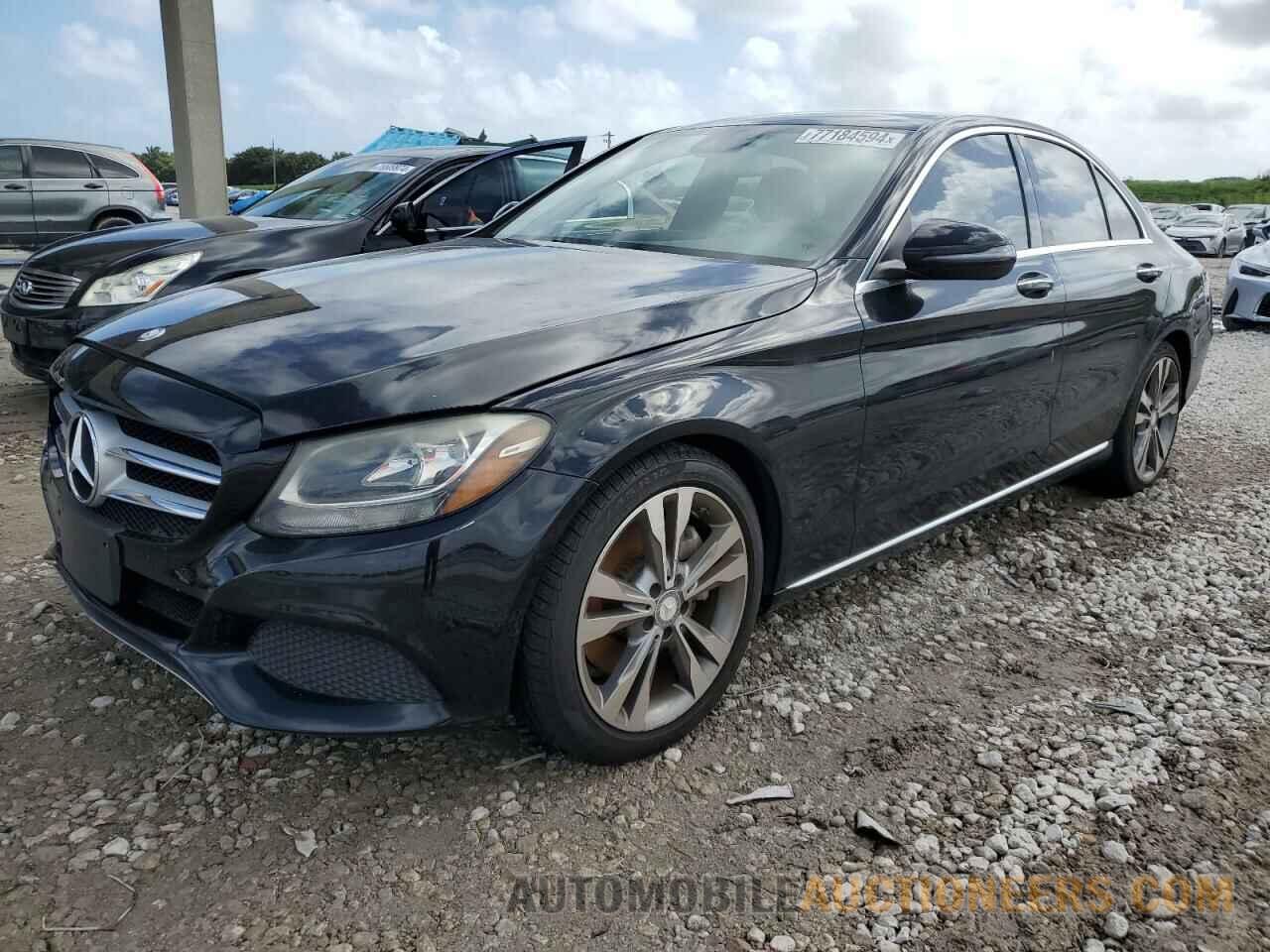 55SWF4JB7GU145191 MERCEDES-BENZ C-CLASS 2016