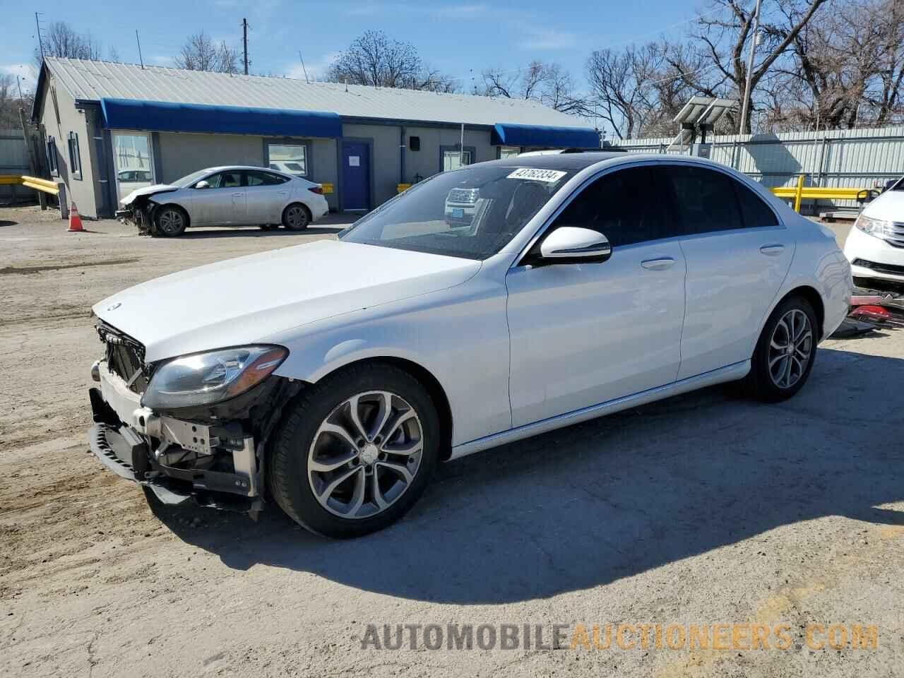 55SWF4JB7GU146129 MERCEDES-BENZ C-CLASS 2016