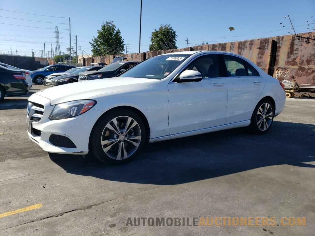 55SWF4JB7GU155493 MERCEDES-BENZ C-CLASS 2016