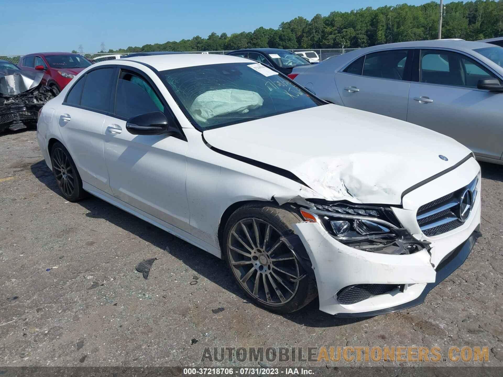 55SWF4JB7GU157180 MERCEDES-BENZ C-CLASS 2016