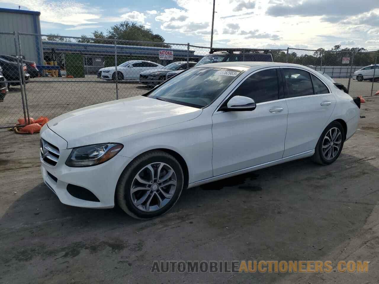 55SWF4JB7GU158507 MERCEDES-BENZ C-CLASS 2016