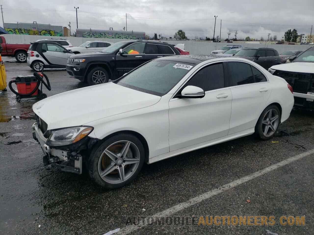 55SWF4JB7GU159186 MERCEDES-BENZ C-CLASS 2016