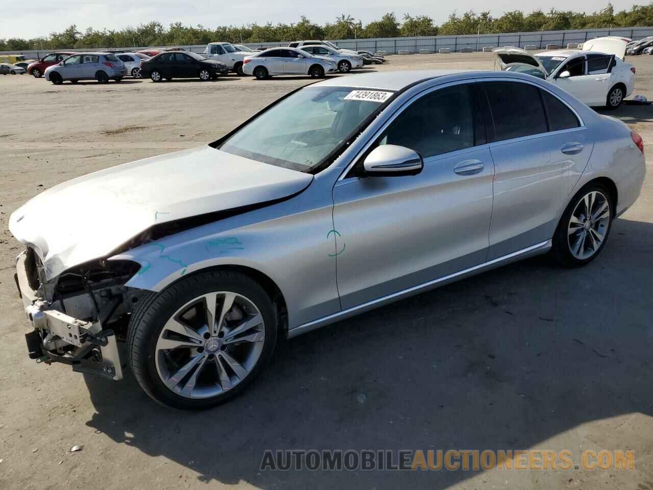 55SWF4JB7GU161780 MERCEDES-BENZ C-CLASS 2016