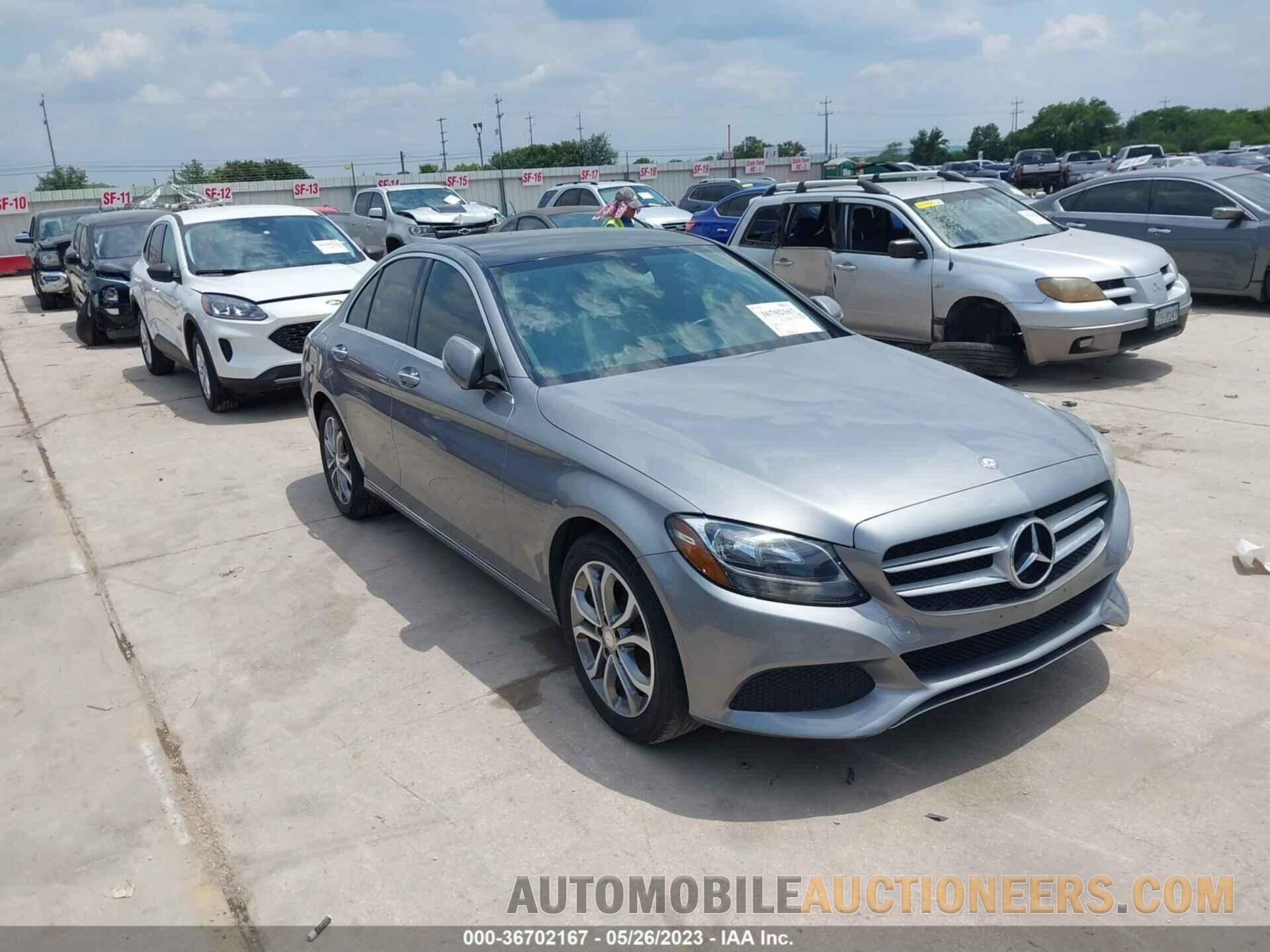 55SWF4JB7GU162749 MERCEDES-BENZ C-CLASS 2016