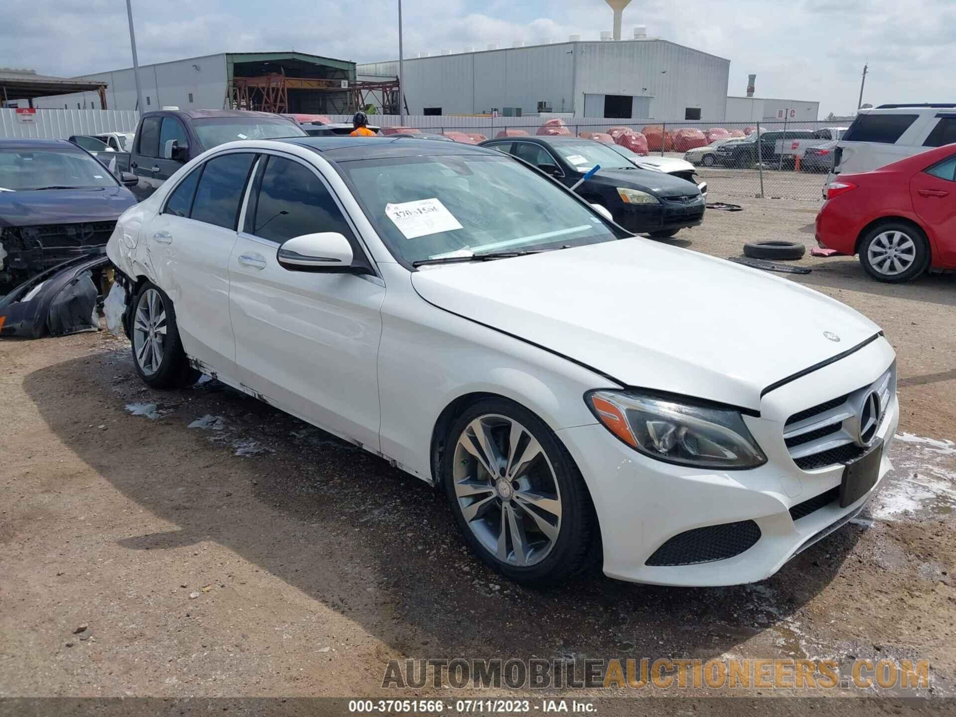 55SWF4JB7GU164338 MERCEDES-BENZ C-CLASS 2016