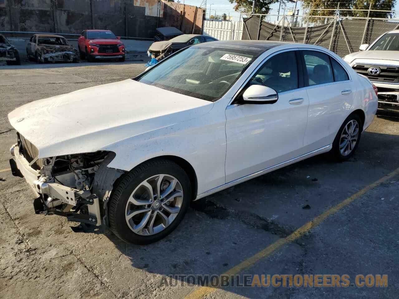 55SWF4JB7GU165179 MERCEDES-BENZ C-CLASS 2016